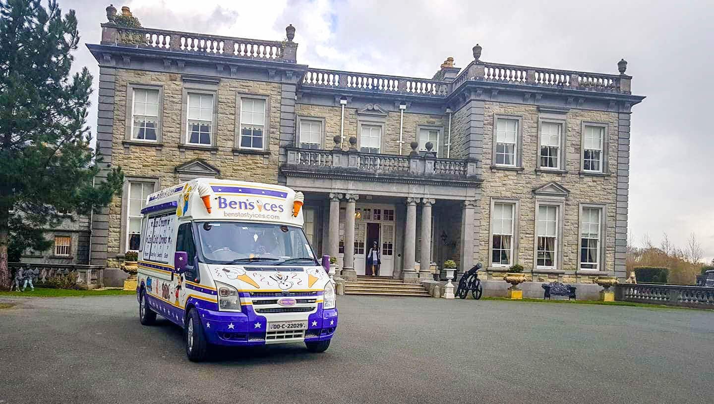 Ice Cream Van at Corporate Event